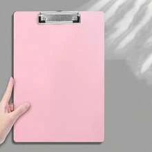 Morandi A4 Size Plaster File Writing Board, Plasterboard For Students, Exam, Office, Meeting, Information, Invoice, Menu, Notepad,Back To School,School Supplies - Multicolor - View 10