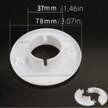 2 件，装饰性空调孔盖，增强美观并隐藏难看的孔，制冷配件 - 白色 - 查看 12