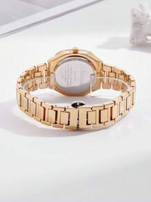XIVIYA 1 pieza Reloj de pulsera minimalista de acero inoxidable de alta calidad unisex, diseño clásico y versátil adecuado para uso diario, social, laboral y como regalo