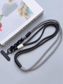 Long Lanyard Strap With Detachable Clips, Suitable For Men & Women, Outdoor Travel, Hanging ID Cards, Water Bottles, Cameras - Durable & Anti-Loss Design