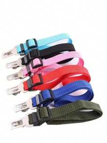 1 件装宠物汽车安全带，狗伸缩牵引绳，宠物牵引绳，汽车安全带尼龙安全带，重型汽车安全带，适用于狗，狗汽车座椅，狗安全带