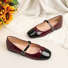 Neue Mary Jane Ballerinas Frauen Oma Schuhe Slip-On Mokassins