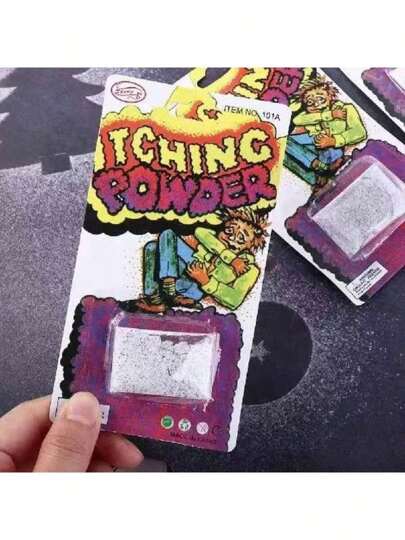 1pc Itching Powder Prank Toy, Gag Gift For Adults, Funny Stress Relief Prank Gadget, Magic Tricks Itching Powder, Surprise Trick Toy For Halloween And April Fools' Day