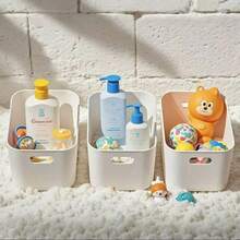 5 صناديق تخزين مستطيلة للألعاب الطفل، صناديق تخزين منتجات الاستحمام الرضيع، صناديق تخزين قرطاسية الأطفال