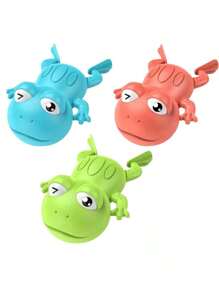 1/3 Pcs Cute Cartoon Dolphin Wind-Up Water Toys,Turtle Shaped Bathing Toys And Random Color Cute Frog-Shaped Bathing And Pool Toy - Fun Bathtub And Pool Toys For Children Age 3 4 5 6 7 8 9 10 Year Old Perfect Gift For Bath Time Interactive Play Water Bathroom Toys Gift For Children's Day/Halloween/Christmas/Thanksgiving Day/Birthday/New Year, Kids Toys, Toys For Boys And Girls