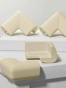 4/8/16 piezas Protectores de esquinas suaves, protectores de bordes y esquinas de para bebés, topes de muebles de espuma de goma con laminado previo, adecuados para chimenea, mesa, escaleras, gabinete (Instrucciones: Limpie el área de aplicación y adhiera, el efecto será mejor después de 20 horas de uso) - Multicolor - Ver 10