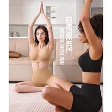 Sports Bras For Women, Seamless Comfortable Yoga Bra With Removable Pads - Black - View 4