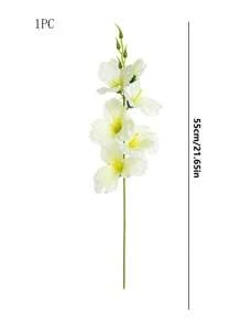 12Pcs 21.65Inch Artificial Magnolia Flowers Artificial Narcissus Silk Flowers For Home Decor Living Room Decor, Wedding Decor Wedding Bouquet, Table Decor, Vase Flower Arrangement Decor, Outdoor Garden Decor, Courtyard Corridor Decor, Romantic Theme, Summer Decor, Birthday Gift, Graduation Gift