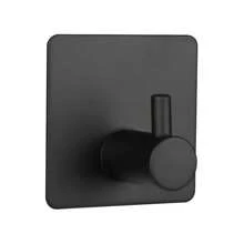 1/2pcs Adhesive Hooks, Towel Hook Coat Hooks, Stainless Steel Brushed Wall Hooks, For Hanging Throbe Sponges In Bathroom And Bedroom, Hook Accessories, Auxiliary Hook, Heavy Duty Hook. For Hanging Coat, Clothes, Plants, Gardening Tools, Kitchenware, Pans, Pots, UtBaensils, Spoons, Hat, Towel Robe Hook Rack Wall Mount. For Your Bedroom, Shower, Classroom, Garage, Apartment, College Dorm, Cabinets, Fridge, Organizer And Most Kinds Of Room Decor.