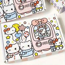 Sanrio Sanrio Surprise Blind Box 7-9 Random Items, Including Fashionable Black Hello Kitty, Surprise Blind Box Gift Pack, Exquisitely Designed, Practical And Beautiful, Suitable For Giving Gifts To Friends And Family, Birthday Gifts, Party Gifts, Party Small Gifts (Gift Box Styles Are Random)