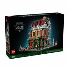 LEGO Set di mattoncini LEGO per costruire un angolo di strada inglese, adatto come regalo per bambini