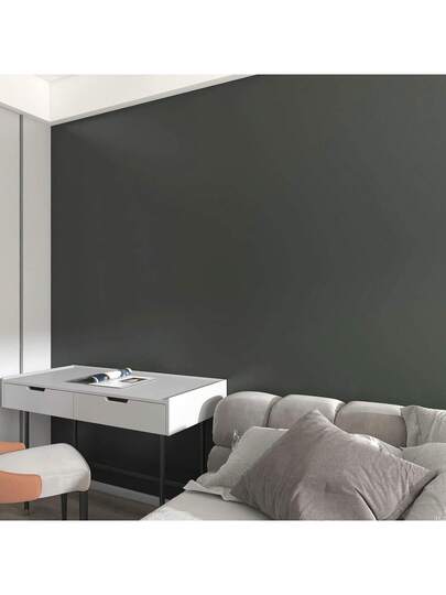 Roll Solid Room Vinyl WallPaper, Living Walls Contact Paper, Wallpaper Peel Stick, Countertops Furniture Stickers, Kitchen Bedroom Cabinets Removable Waterproof view 6