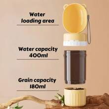 1pc Portable Pet Dog Water Cup, Outdoor Dog Walking Drinking Bottle, Pet Supplies