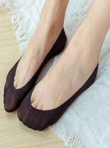 5 pares de meias náuticas femininas, meias finas de verão com boca rasa, meias invisíveis antiderrapantes de seda gelada, meias náuticas de seda gelada, meias náuticas confortáveis e macias para casais, meias multifuncionais para uso no chão, sapatos e meias de salto alto da moda, adequadas para deslocamento diário, negócios, ioga em família, esportes, etc.