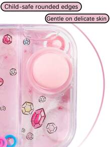 Sanrio Juguete de anillo de agua de Sanrio Hello Kitty, Kuromi y My Melody, juego de agua clásico de plástico, juegos educativos de agua para niños, ideal para el autocuidado (alivio del estrés). Juego de lanzamiento de aros de agua portátil.