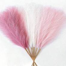 18 Stück/30 Stück Künstliches Pampasgras, Künstliche Pflanze, Boho-Stil Dekoration, Heimdekoration, Raumdekoration, Vasenartikel, Hochzeitsdekoration, Weihnachtsdekoration, Frühlingsdekoration, Tischdekoration, Tischgestecke, Plastikblumen, Herbstdekoration