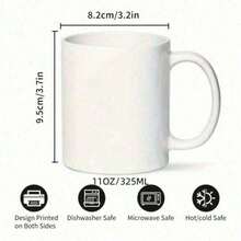 1 pieza Taza de café de 11 onzas con foto de abuela con niños, Regalo para abuela, Taza de café personalizada de abuela, Regalo para abuela, Taza de café personalizada de abuela - Blanco - Ver 6