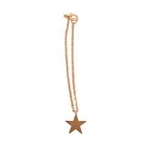 1-2pcs Doll Necklace, Heart/Star Shaped Pendant On Golden Chain, Lovely Shiny Decoration, Fits Over 12inch Reborn Baby Dolls, Suits Girls 3+ Years Old, Student, Children Toy Doll Accessories, Doll Decoration, Party, Birthday Gift