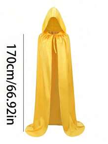 130cm/150cm/170cm Halloween Umhang für Erwachsene, farbiger Stoff Todeumhang, Zauberer Dämon Umhang, mittelalterlicher Zauberer Robe, Sensenmann Umhang, Nachtclub Bar Kostümzubehör, Festival Kostümzubehör