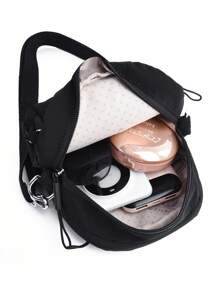 Bolsa Multifuncional Chique e Casual para Mulheres, Bolsa Clutch com Desenho da Moda e Aspecto Sofisticado, Bolsa Transversal Leve e Impermeável, Bolsa para Telefone/Cosméticos Versátil