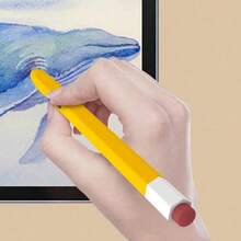 Silicone Stylus Pen Protective Case, Solid Color Design, Compatible With Samsung Galaxy Tab S6 Lite, S7 FE, S8 Ultra, S9 Plus - Nhiều màu - Xem 6