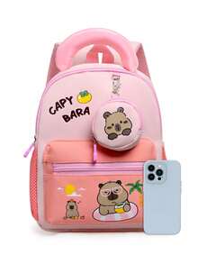 新款 Kappibara 背包，男女通用，轻便舒适，适合休闲旅行和上学使用