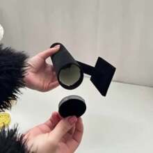 Luxuriöser Samtausstellungsständer für Armbänder und Halsketten, geeignet für Nachtmärkte und Stände, auch für die Präsentation von Uhren, Fußkettchen und anderen Schmuckstücken, Schmuckständer zur Präsentation von Halsketten, Armbändern, Uhren - stabiler Kunststoff-Ovalorganizer mit schwarzer samt-ähnlicher Oberfläche, vielseitige Aufbewahrung für den Schreibtisch für Frauen, Valentinstag, Geburtstag Geschenk, Halsketten Präsentationsständer, elegante Präsentation, stabile Baukonstruktion