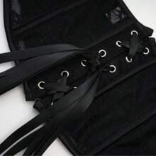 1 Stück Damen Spitze Taillenformer, kurzer Stil Taillenmieder, atmungsaktiver Bodyformer für den täglichen Gebrauch