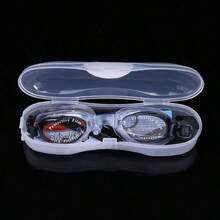 Silicone Swimming Goggles, Colorful Waterproof High Definition Swimming Goggles And Diving Goggles For Pool Use, Adult Set With Free Ear Plugs, Beach Essentials, Beach Accessories, Pool Float - Multicolor - View 12