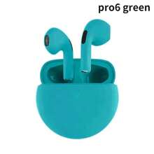 Pro 6 Écouteurs Bluetooth pour casque Bluetooth sans fil Écouteurs antibruit avec casque sans fil Casque sans fil avec microphone Fone Écouteurs Bluetooth Sport Casque d'écoute pour écouteurs