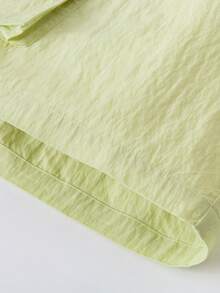 mini bala Young Girl A-Line Shorts – Bloomer Design – Lightweight & Quick-Dry - Yellow Green - View 8