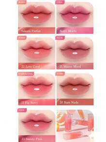 Dasique Tinte jugoso y acuoso #22 Love Coral, bálsamo labial brillante de larga duración, alto pigmento, hidratante, ligero, potenciador del brillo, no pegajoso, vegano, libre de crueldad, K-Beauty, maquillaje coreano, 3.5g/0.12oz