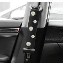 Pernuțe de umăr pentru centura de siguranță auto, protecție pentru gât, accesorii auto cu decor de desene animate, potrivite pentru toate anotimpurile