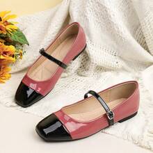 新款玛丽珍平底女鞋，奶奶鞋，小皮鞋