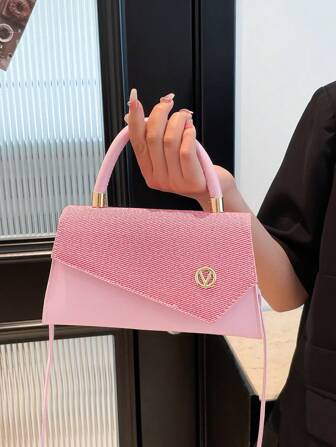 Moderiktig handväska för kvinnor Ny retro mångsidig sadelväska Crossbody-axelväska av hög kvalitet