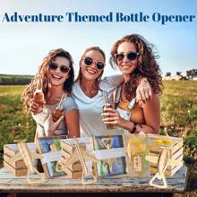 Abrebotellas con forma de avión, regalo de aviación para pilotos, decoración y recuerdo para fiesta de viaje, regalo de cumpleaños, regalo para invitados, artículos para bar y cocina, regalo para boda y despedida de soltera, regalo del Día de San Valentín
