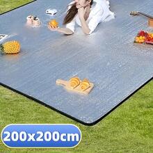 1 pièce Tapis de camping imperméable toutes saisons - Mousse EPE renforcée à triple couche et feuille d'aluminium durable, disponible en plusieurs tailles. Grand tapis de sol imperméable, tapis de pique-nique et de tente portable - Tapis de camping Matelas de couchage en mousse