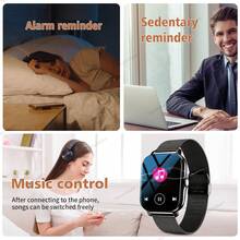 New 1.83 Inch Full Touch HD Fashion Smart Watch With (Dial, Answer) Wireless Call Function, Massive Watch Faces, Exercise Monitoring, Message Reminder View, Multiple App Reminders, Suitable For Android And IOS Phones, A Perfect Gift For Men And Women - Nhiều màu sắc - Xem 10
