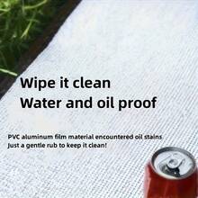 1 pièce Tapis de camping imperméable toutes saisons - Mousse EPE renforcée à triple couche et feuille d'aluminium durable, disponible en plusieurs tailles. Grand tapis de sol imperméable, tapis de pique-nique et de tente portable - Tapis de camping Matelas de couchage en mousse