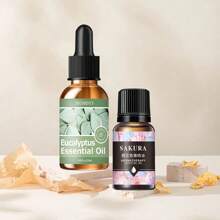 1 Stück reine natürliche ätherische Öle, geeignet für Schlafzimmer, Bad und verschiedene Umgebungen, duftende ätherische Öle für Diffuser, Aromatherapie-Kerzen, Aromatherapie-Ofen, Diffusierstein, Luftbefeuchter, Auto-Aromatherapie, Haushaltsaromatherapie