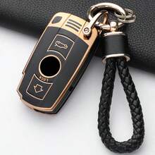 New TPU Car Key Case Cover, For BMW 1, 3, 5, 6 Series, X1, X5, X3, Z4 - Fit Accessories, Car, E60 E61 E70 E81 E87 E90 E91 E92 - one-size - View 10