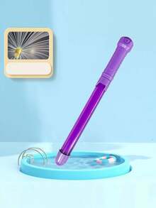 1 Pc Portable Pull-Out Water Gun, Outdoor Water Fight Toy, Hand-Held Pull-Out Water Firework Gun For Beach, Outdoor, Summer Gift For Friends - Multicolor - View 13
