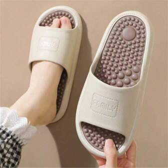 Modieuze instapsandalen voor heren, comfortabel voor binnen en buiten, antislip en duurzaam voor wandelen en strand