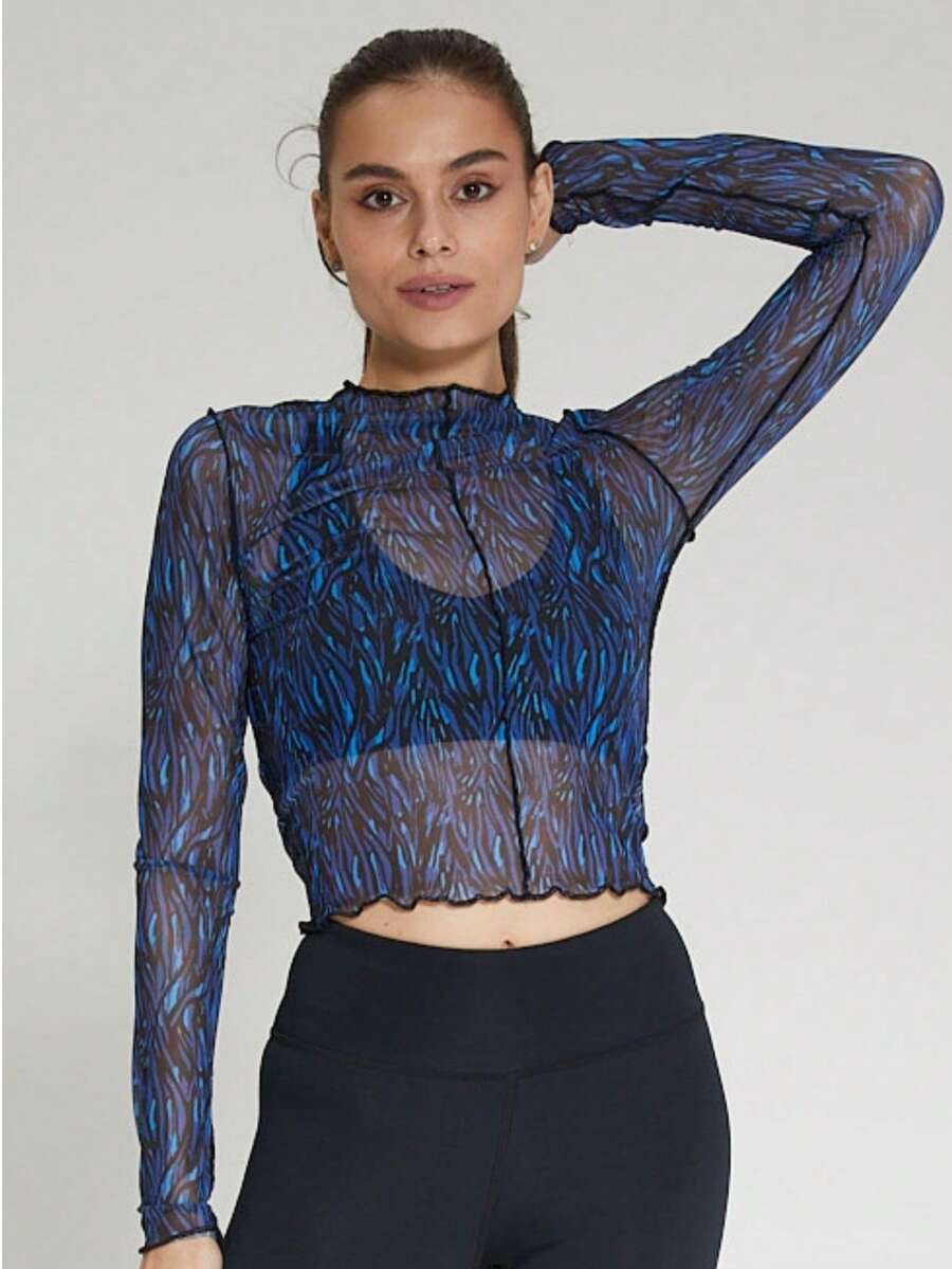 女士薄纱衬衫 - Nuleselegant Elegant