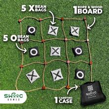 Tic Tac Toe Game Outdoor (All Weather)| 3ft X 3ft| Quick Setup, No Assembly| Large Lawn & Backyard Fun| Portable Bean Bag Toss Game Adults And Family - 1 - View 4