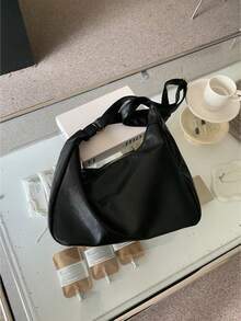 Women's Maillard Retro Crossbody Bag Versatile Shoulder Crossbody Bag [8745] - 黑色 - 查看 6