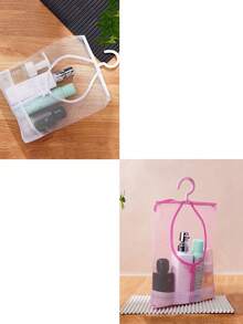 1/2pcs Lightweight Mesh Shower Bag,With Zipper Handle,Portable Hanging Toilet And Bathroom Organizer,With Quick Dry Technology,Portable Toiletry Tote,Great For Gym And Travel Cosmetic Bag Makeup Storage Makeup Organizer Travel Accessories Brush Bag Make Up Container Travel Stuff Travel Essentials Ladies Accessories Travelling Stuff College Vacation Cruise Summer Holiday Essentials Women Wash Bag Toiletries Bag Handbag Storage - Multicolor - View 13