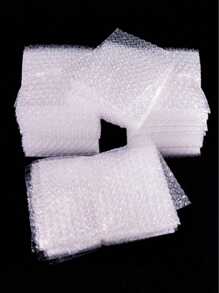 20pcs/Pack Cushioning Anti-Shock Anti-Drop Transparent Courier Express Packing Bubble Bags School Supplies,Back To School