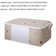 大容量搬家袋拉链防潮被子床下收纳箱带手柄袋子