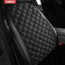 亚麻刺绣纹理汽车座椅垫 - 1 件，夏季凉爽透气，四季前排座椅保护套 - 坐墊 - 查看 20